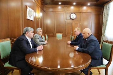 Руководству Кабардино-Балкарии представлен новый начальник Пограничного управления ФСБ России по КБР 